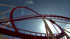 Universal Orlando's Hollywood Rip Ride Rockit coaster catches fire