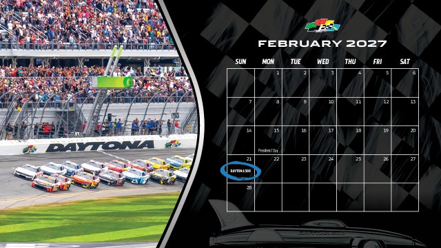 Daytona 500 2027 won't be on Presidents' Day weekend: Here's when