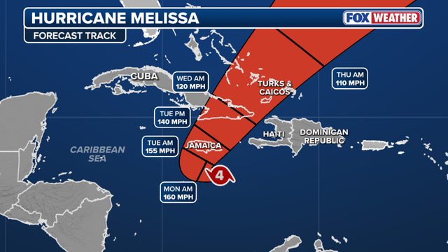 Hurricane Melissa sees extreme rapid intensification as Jamaica braces for extensive infrastructural damage