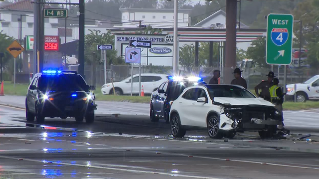 FHP: 91-year-old killed after vehicle hits guardrail, flips over I-4 overpass; SR-46 open again