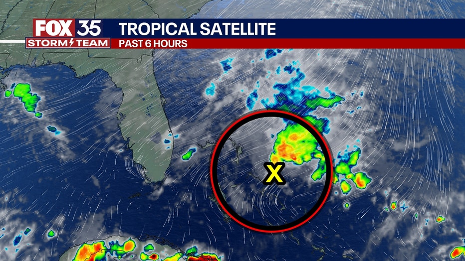 National Hurricane Center: New zone for potential tropical