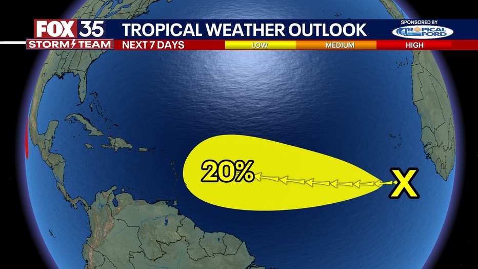 New zone for potential tropical disturbance tagged by National