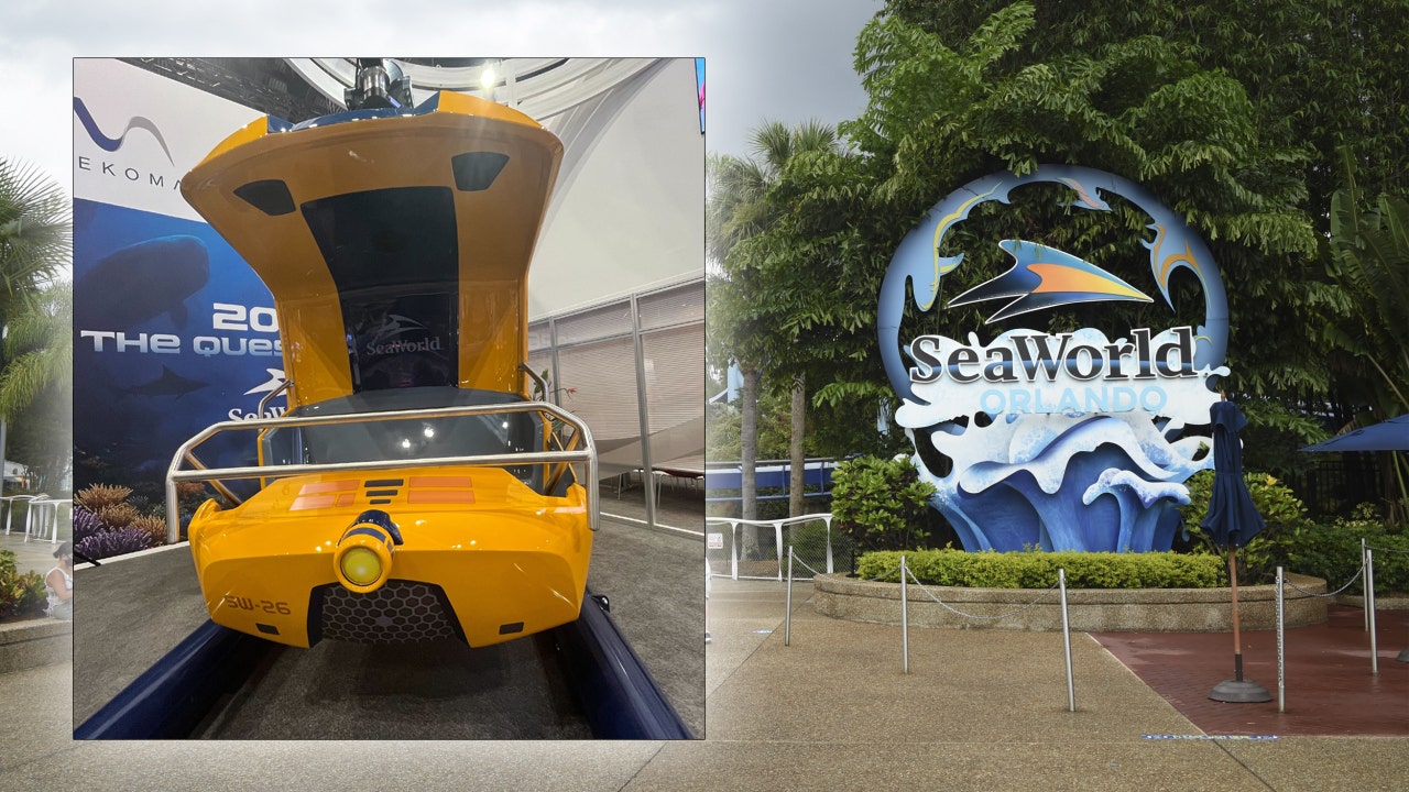 SeaWorld Orlando unveils SEAQuest: Legends of the Deep dark ride vehicle at IAAPA
