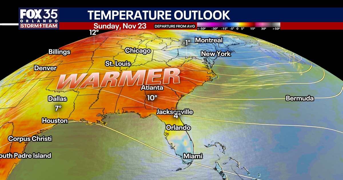 Orlando weather: Warm, dry conditions across Central Florida on ...