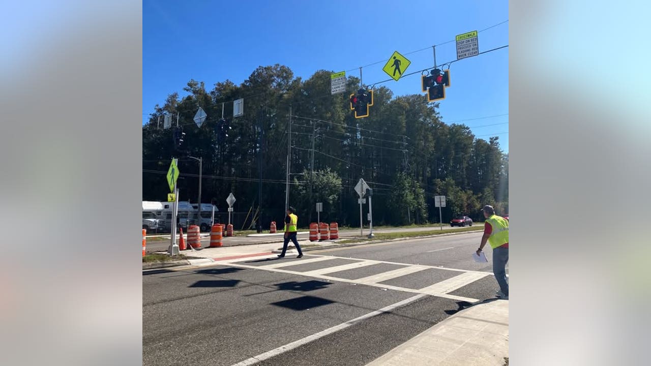 Osceola County installs new pedestrian beacons to reduce crashes