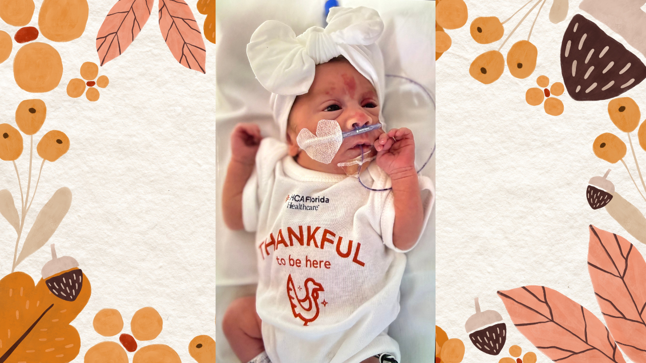 Thanksgiving Babies: Osceola HCA Florida Hospital welcomes baby Rosaley