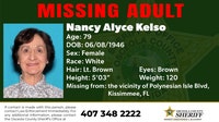 Osceola County Sheriff looking for missing 79-year-old woman