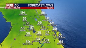 Orlando weather: Cool, clear night across Central Florida