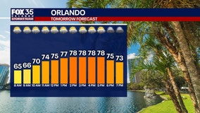 Orlando Weather:  Warmer temperatures continue into the early part of the week