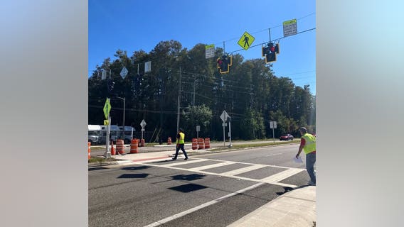 Osceola County installs new pedestrian beacons to reduce crashes