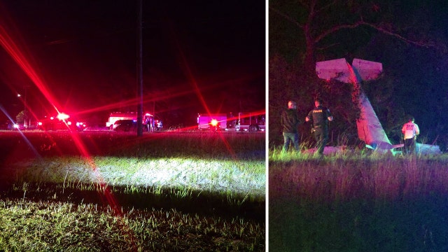 Pilot walks away after small plane crashes near Palm Bay