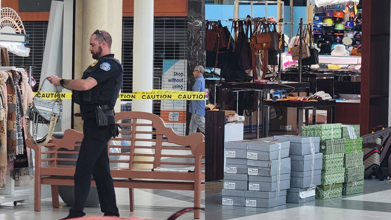 2 West Oaks Mall retailers accused of selling counterfeit items, Ocoee Police conduct seizure