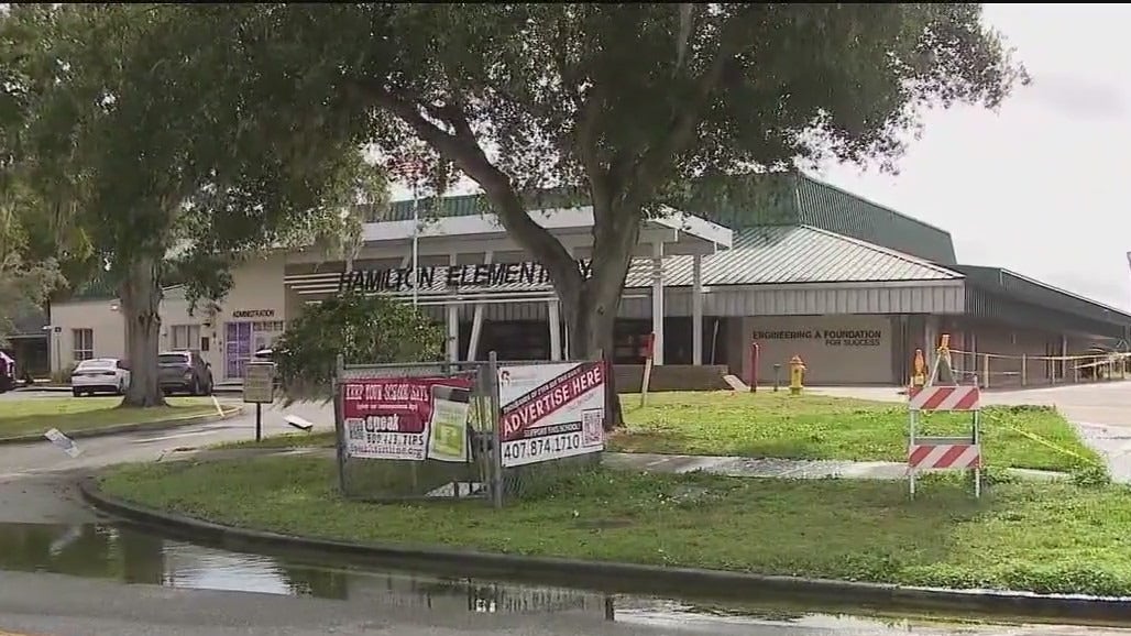 Days-long water main break drenches Sanford school area, residents react