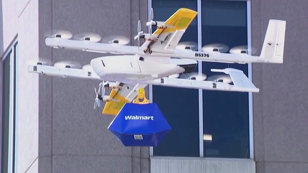 Delivery drones make first official drop at Orlando's City Hall