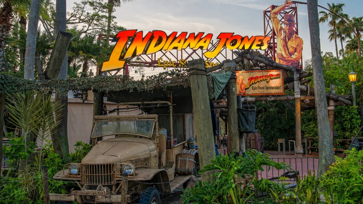 Disney Cast Member hurt after boulder prop rolls off track towards audience at Indiana Jones Stunt Show