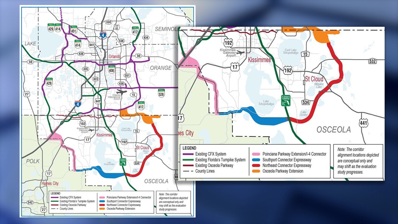 Controversial toll road connecting Poinciana Parkway to Florida’s Turnpike advances