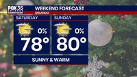 Orlando weather: Warm temps this weekend, big chill next week