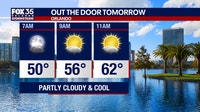 Orlando weather: Cooler temperatures arrive as rain moves out of the area