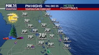 Orlando weather: warm temperatures to kickoff the weekend