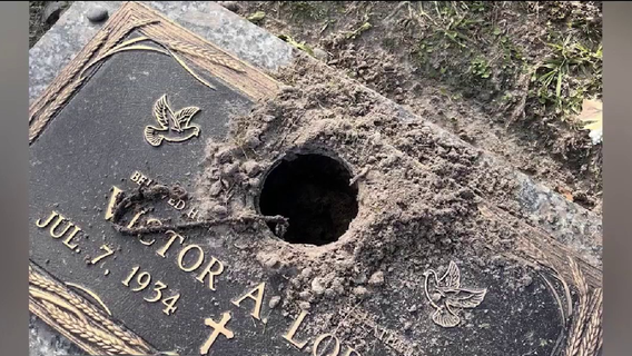 Scrappers taking metal vases from cemetery sites, sheriff says