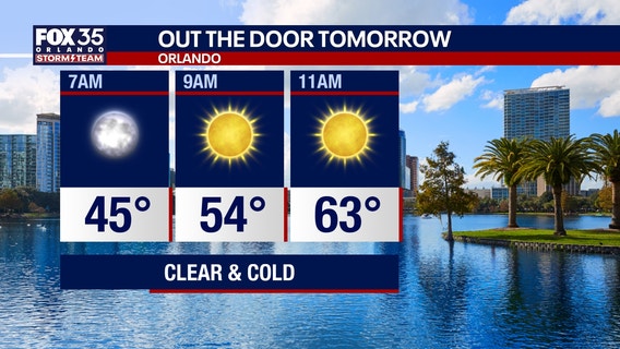 Orlando weather: Frost advisories issued as temperatures expected to plunge overnight