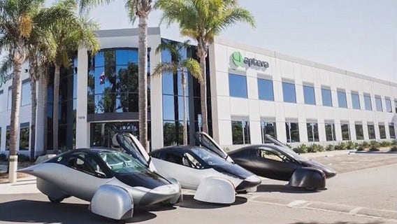 Aptera to bring solar-powered 3-wheeled cars to Florida in 2026