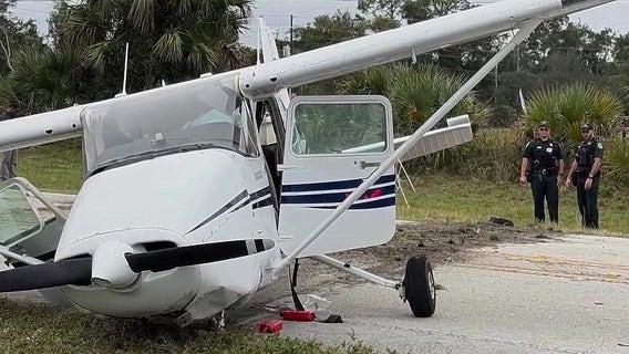 Driver rescues pilot, passenger after small plane crash in DeLand