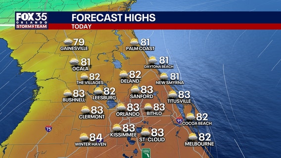 Orlando weather: Rainy weekend ahead for Central Florida