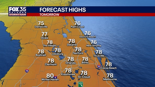 Orlando weather: Weekend warm-up before cooler temperatures return