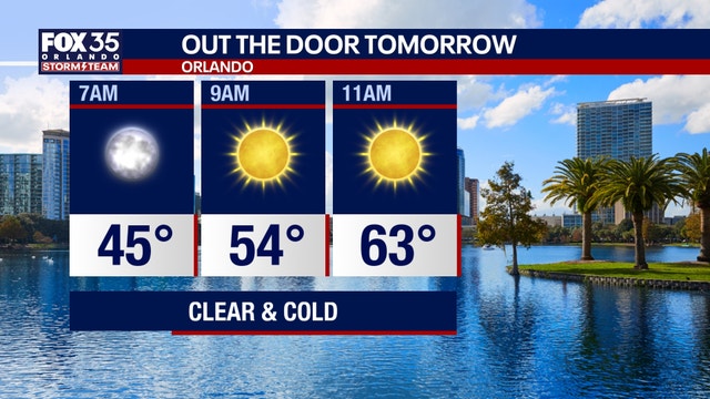 Orlando weather: Frost advisories issued as temperatures expected to plunge overnight