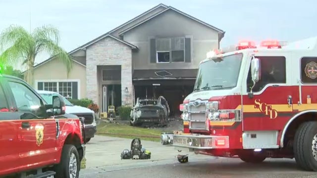 1 person injured in Sanford house fire, authorities say