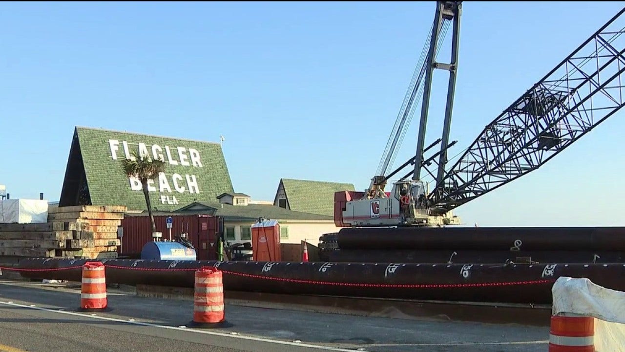 Demolition resumes on historic Flagler Beach Pier as rebuild moves forward