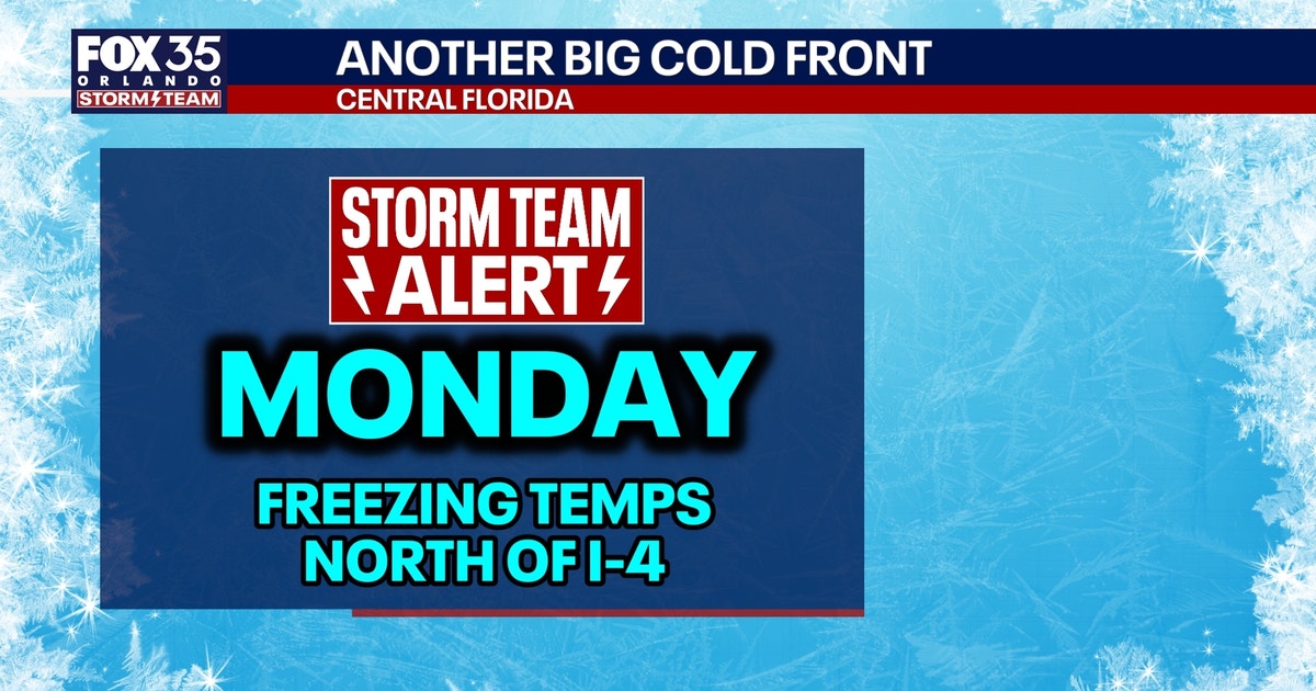 Orlando weather: Another cold snap on the way for Central Florida after ...