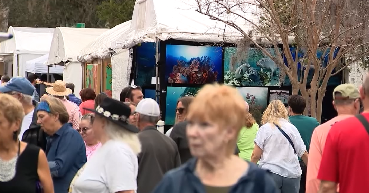 51st Mount Dora Arts Festival takes place amid chilly weather this weekend with over 300 artists