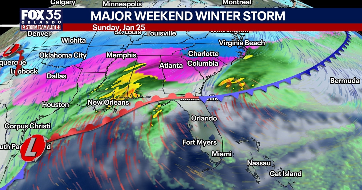Major southern winter storm expected this weekend: How this affects road and flight travel