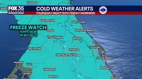 Florida cold front: county-by-county forecast, timeline, how cold it could get