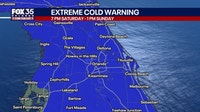 Orlando weather: First-ever extreme cold warning issued for Central Florida