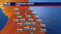 Orlando weather: Warm Sunday before storms and a big cooldown