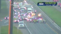 Three-vehicle crash causes traffic delays on I-4 eastbound in Seminole County