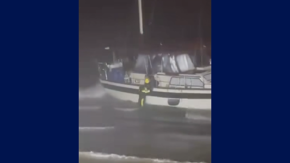 2 adults, one child rescued from sailboat in distress off Flagler Beach, officials say