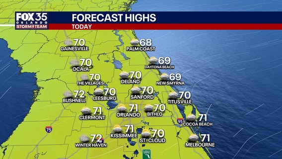 Orlando weather: Front expected to bring storms, gusty winds to parts of Florida