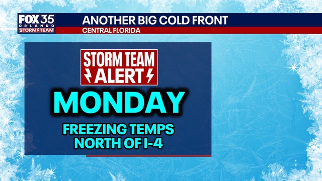 Orlando weather: Another cold snap on the way for Central Florida after moderate weekend
