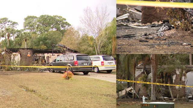 Florida grandson, grandma killed in Palm Bay house fire, officials say