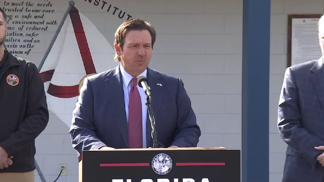 Gov. Ron DeSantis plans to open ICE detention center in Florida's Panhandle