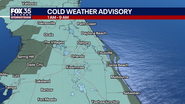 Orlando weather: Colder temperatures returning to Central Florida