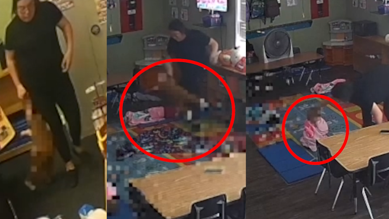 Laura Flores: New video shows alleged daycare worker hitting, slapping children
