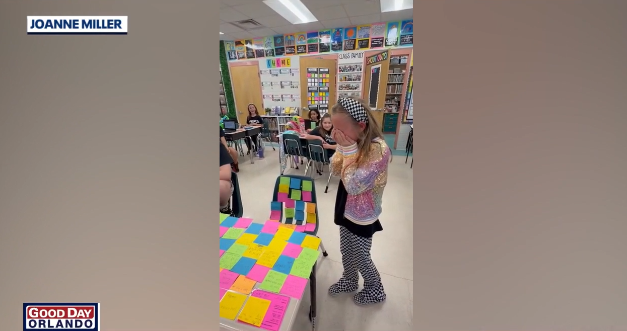 Kindness Squad: Meet Florida teacher, class behind viral sticky note moment for student