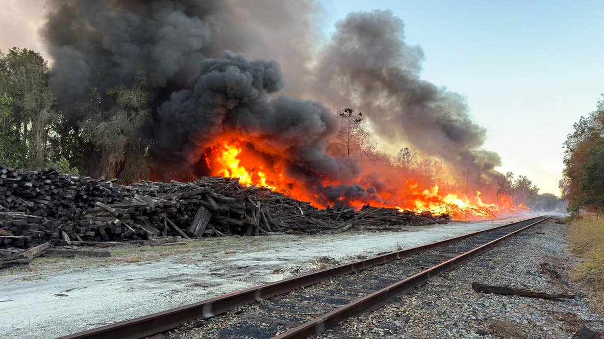 Class action lawsuit filed after railroad tie fire in Marion County
