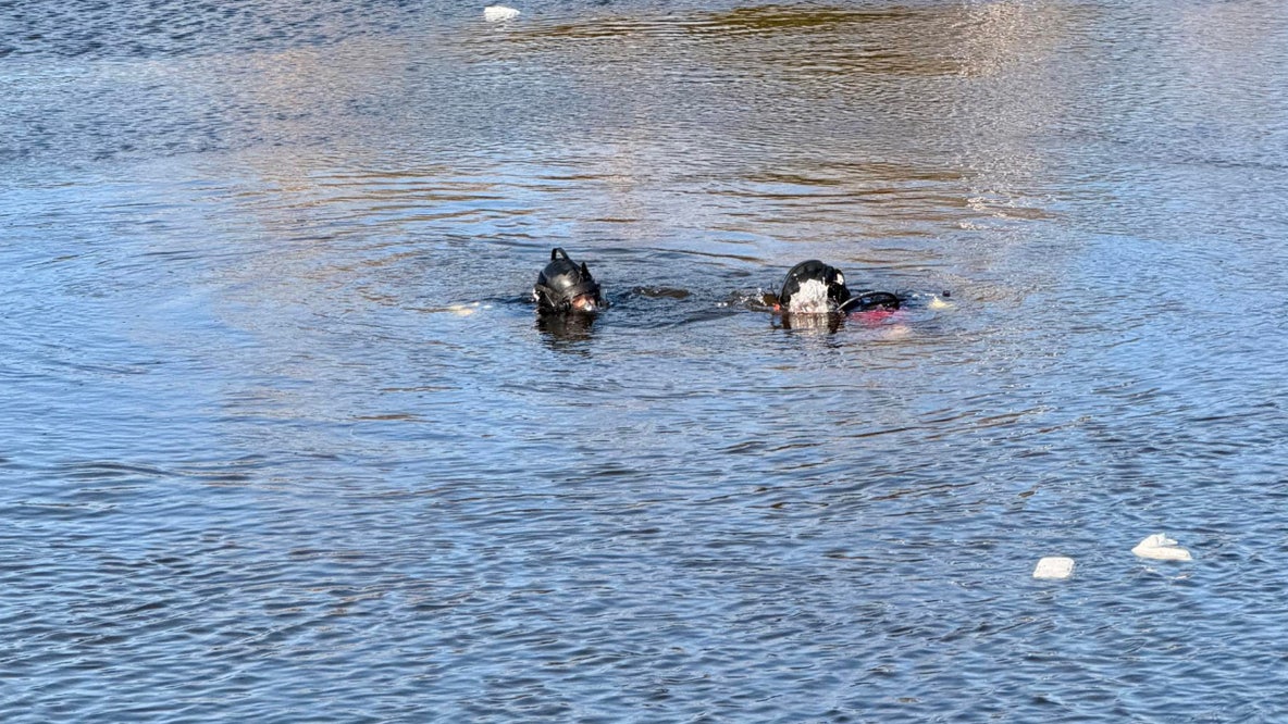 Man rescues pregnant woman from sinking car in Florida pond off of I-95, officials say