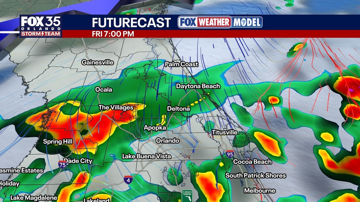 Orlando weather: Rain on the way for Central Florida. When, how much rainfall?